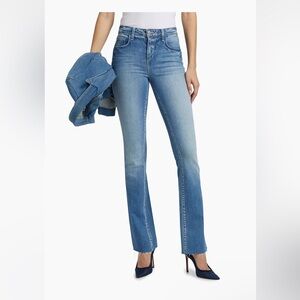 NWOT L'AGENCE Women's Ruth High Rise Straight Blue Jeans Size 27 Gorgeous!